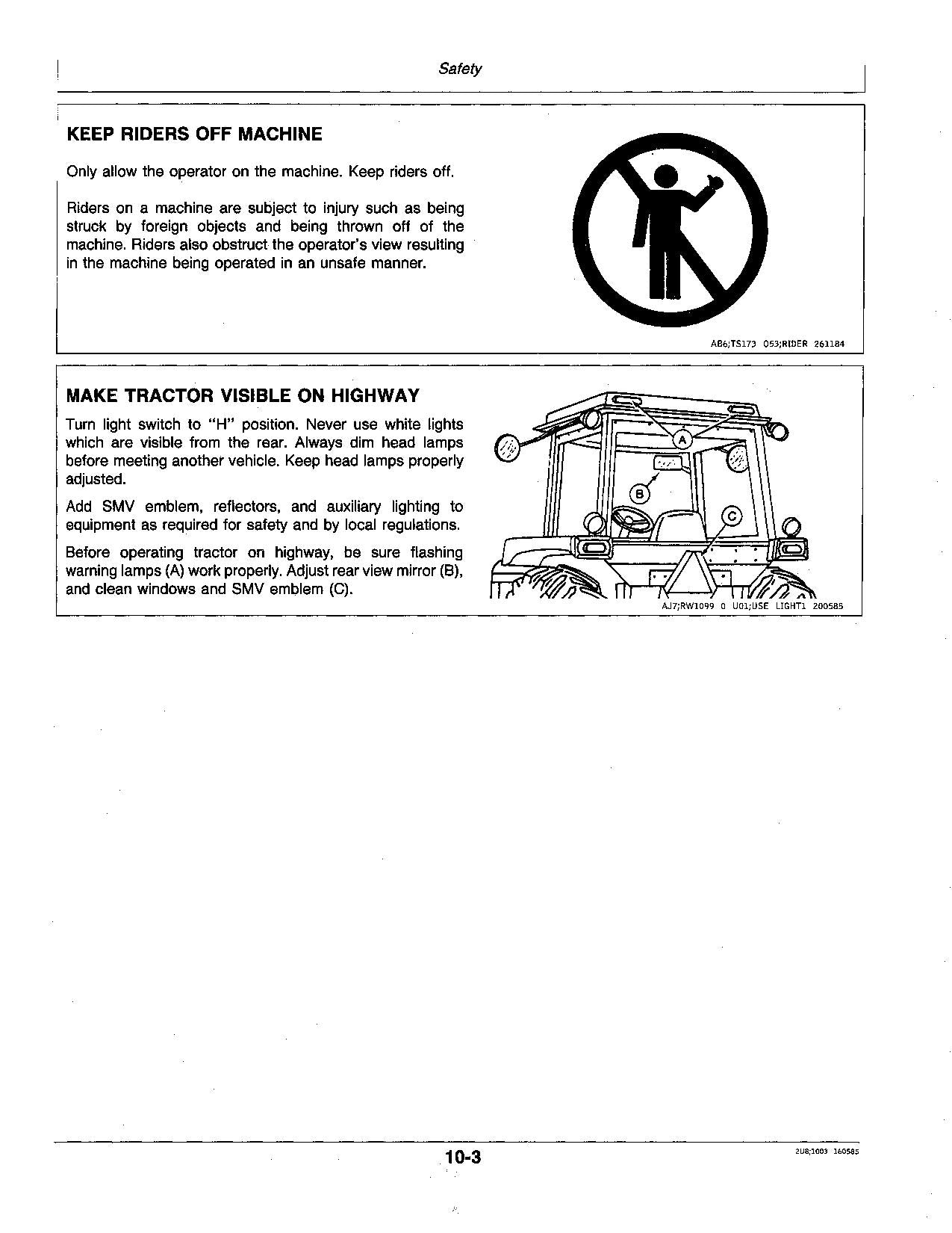 JOHN DEERE 4050 TRACTOR OPERATORS MANUAL