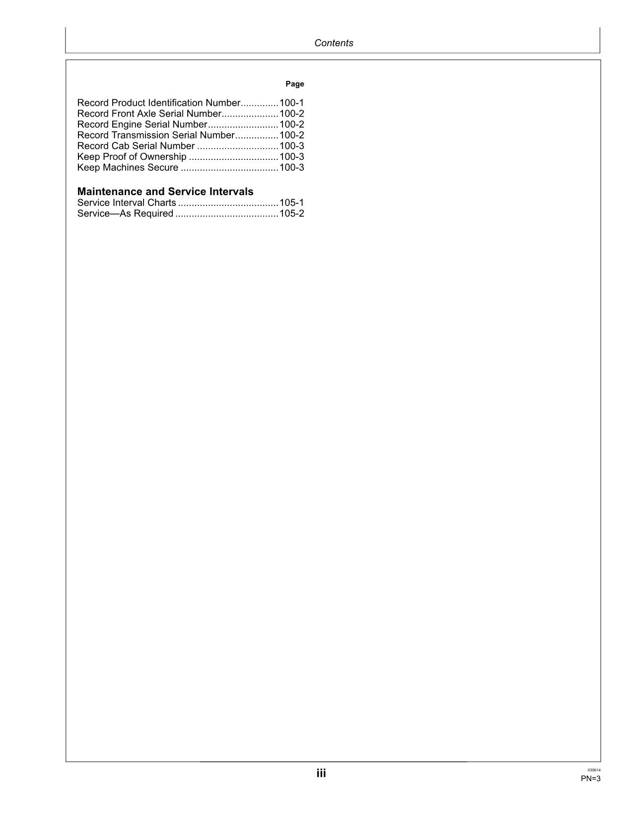 JOHN DEERE 5083E 5093E LIMITED 5101E LIMITED TRAKTOR-BETRIEBSHANDBUCH NR. 4