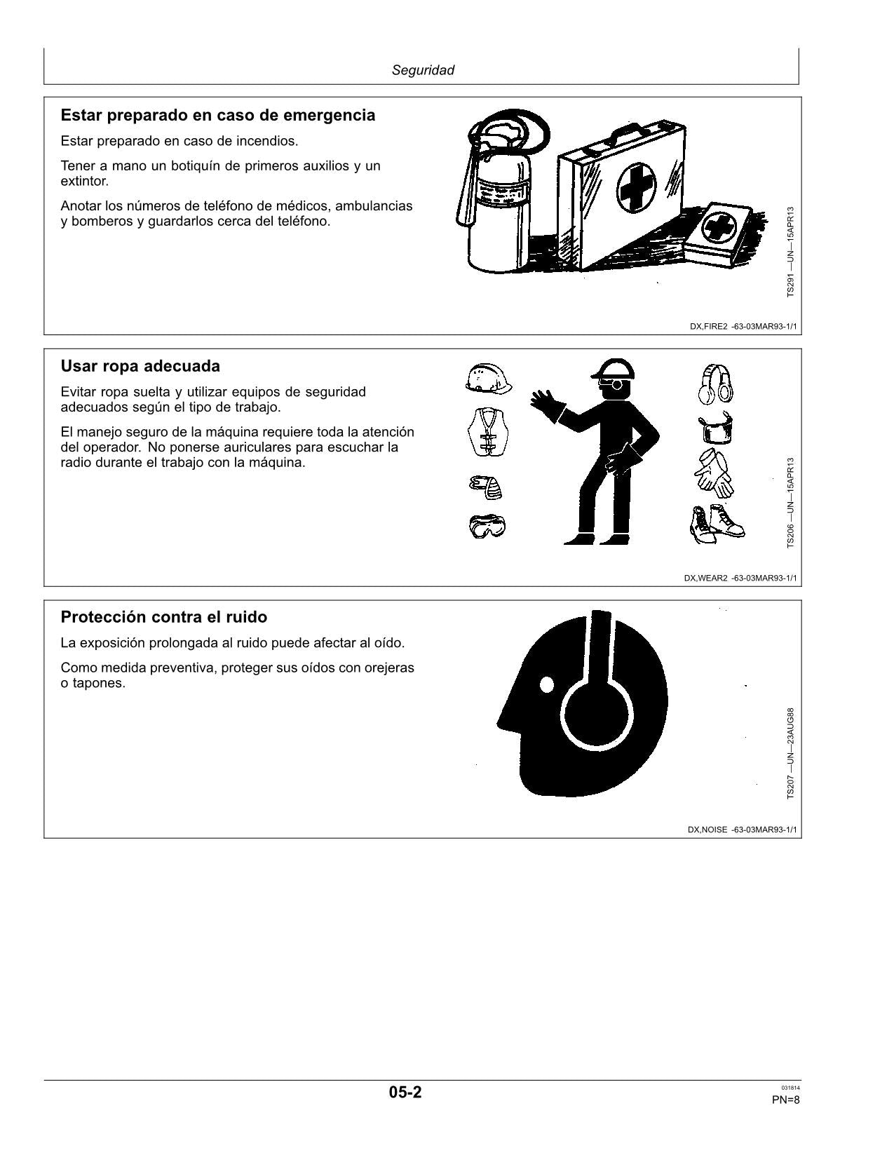 JOHN DEERE 5065M 5075M TRACTOR OPERATORS MANUAL SPANISH