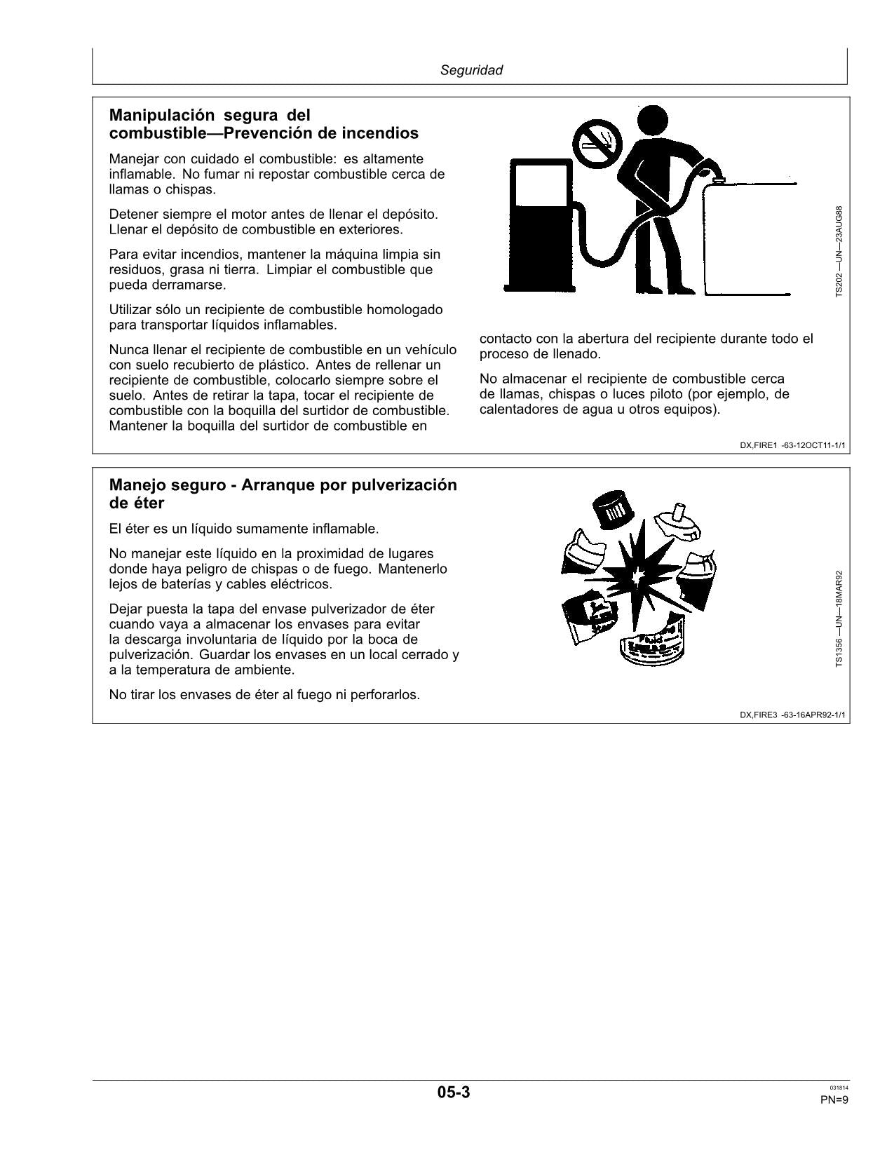 JOHN DEERE 5065M 5075M TRACTOR OPERATORS MANUAL SPANISH