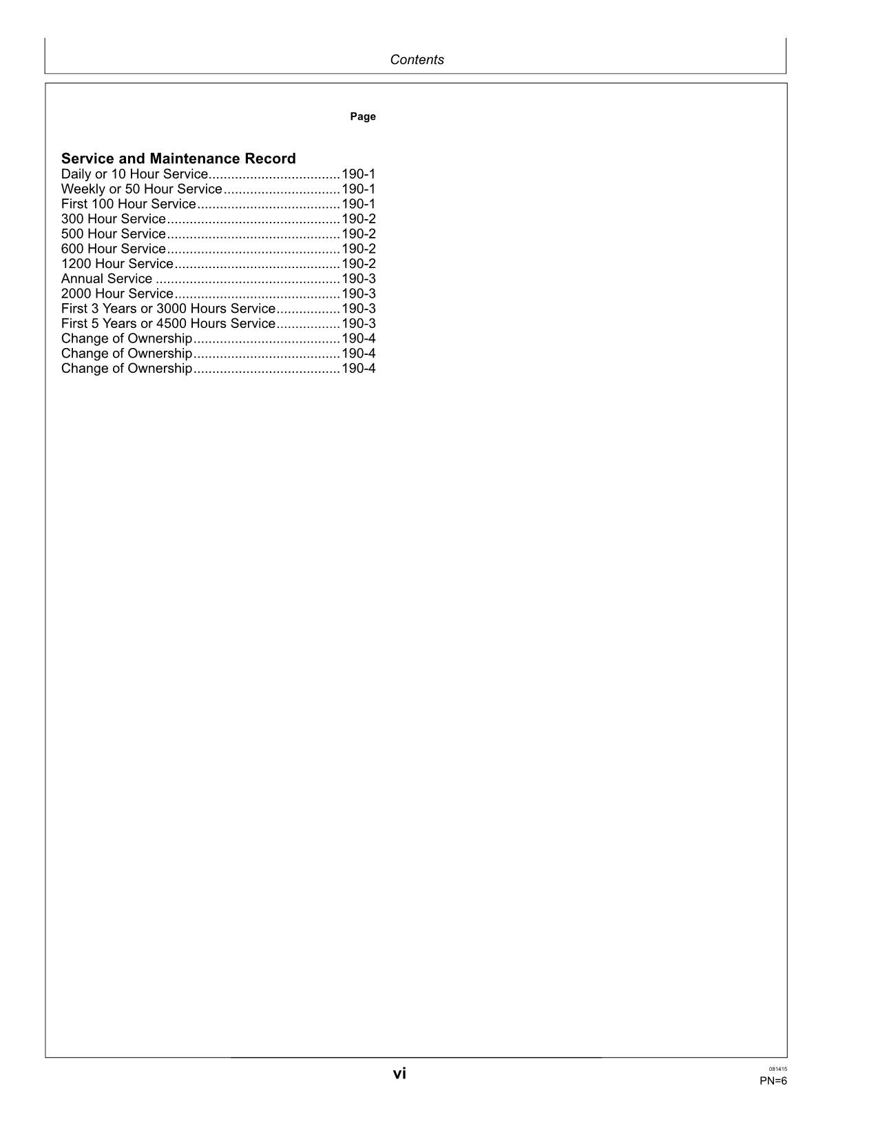 JOHN DEERE 5075M TRACTOR OPERATORS MANUAL MY2015