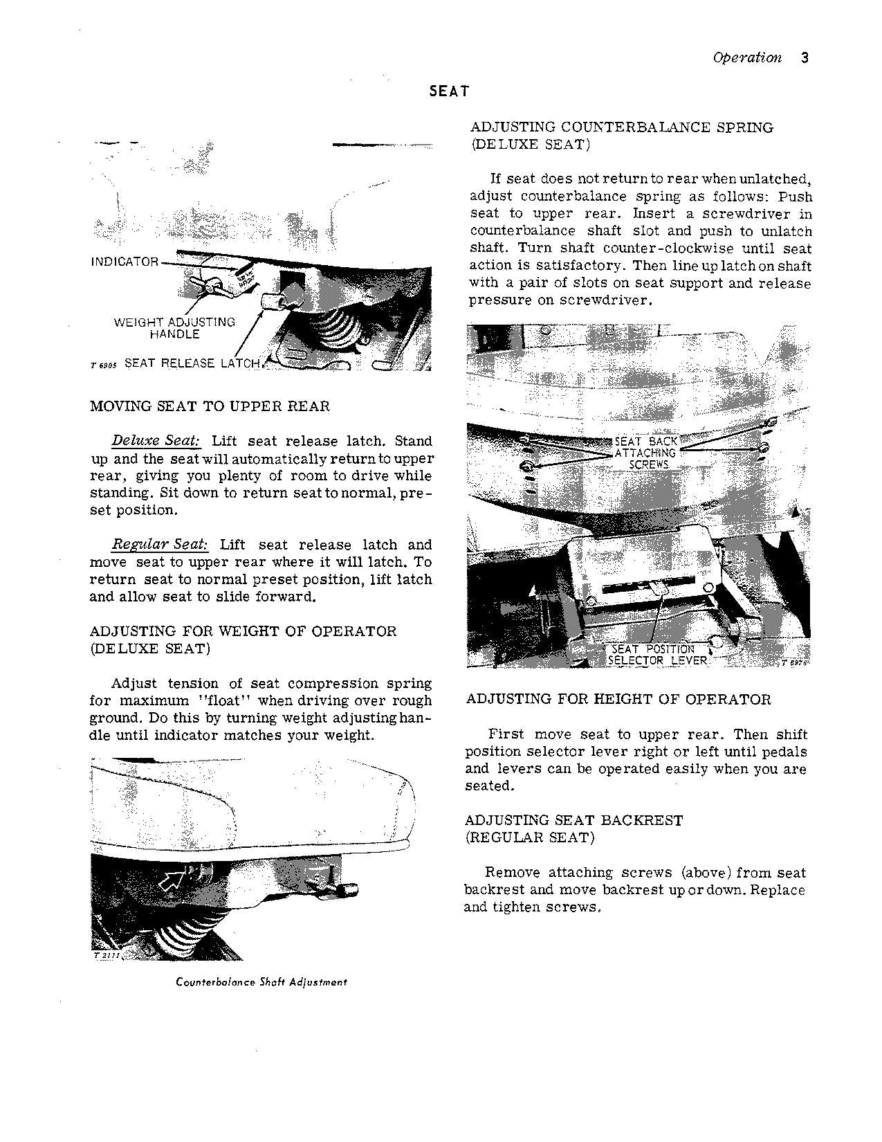 JOHN DEERE 2010 TRACTOR OPERATORS MANUAL ser.029001-042000