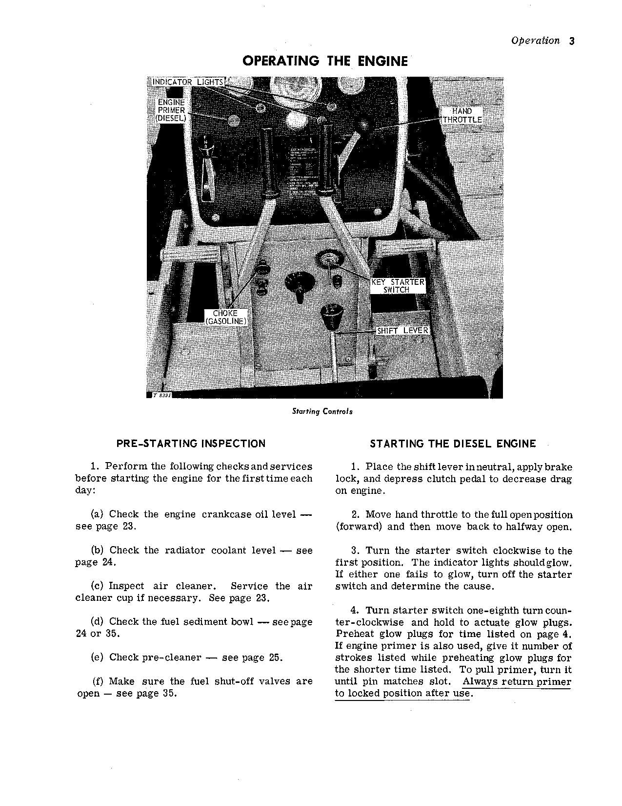 MANUEL D'UTILISATION DU TRACTEUR JOHN DEERE 1010 OMT19258