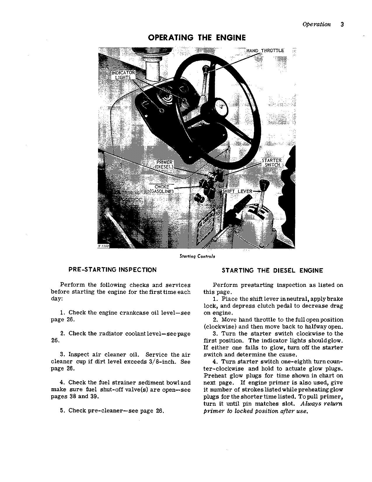 JOHN DEERE 1010 TRACTOR OPERATORS MANUAL OMT19261