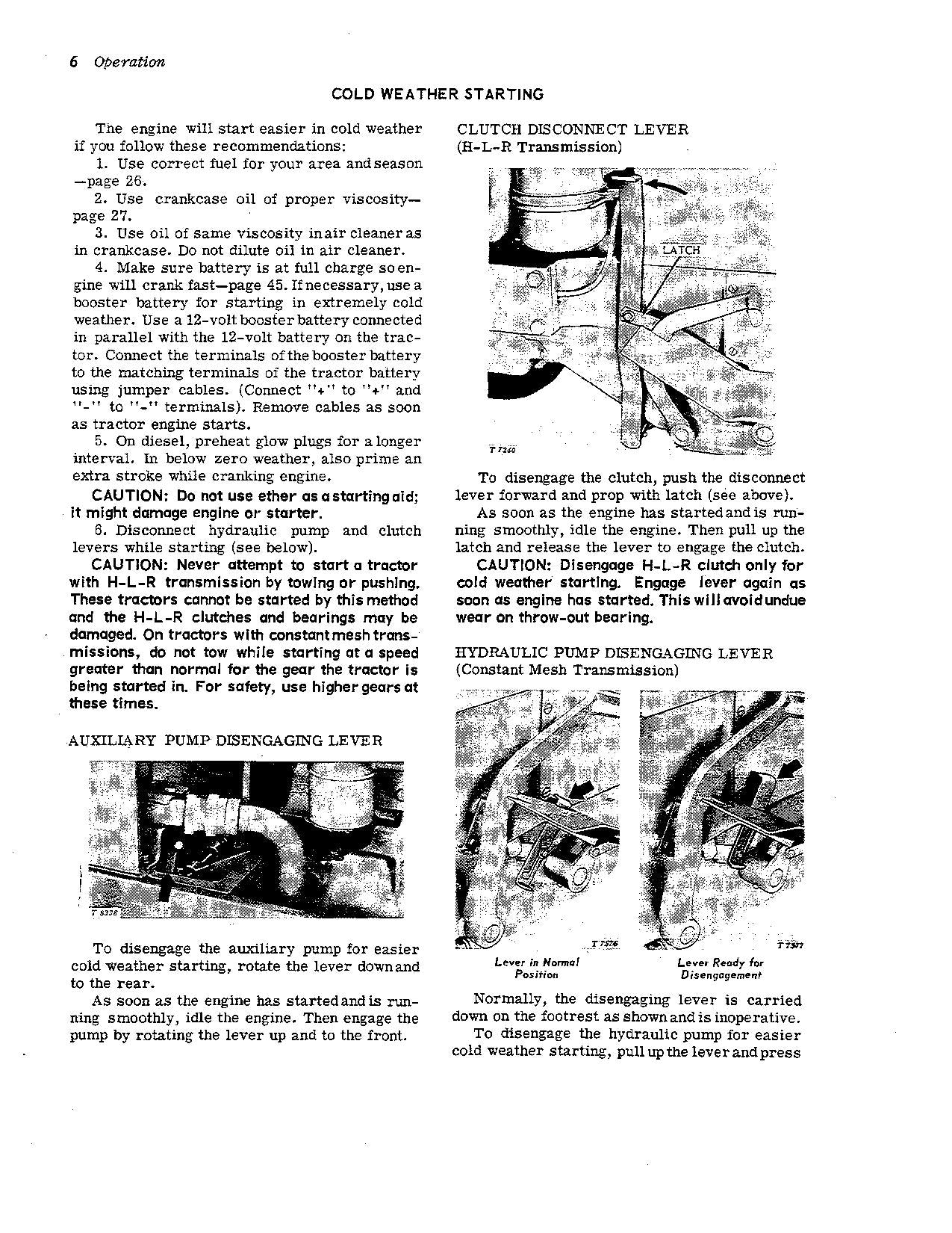 JOHN DEERE 2010 TRACTOR OPERATORS MANUAL OMT19264