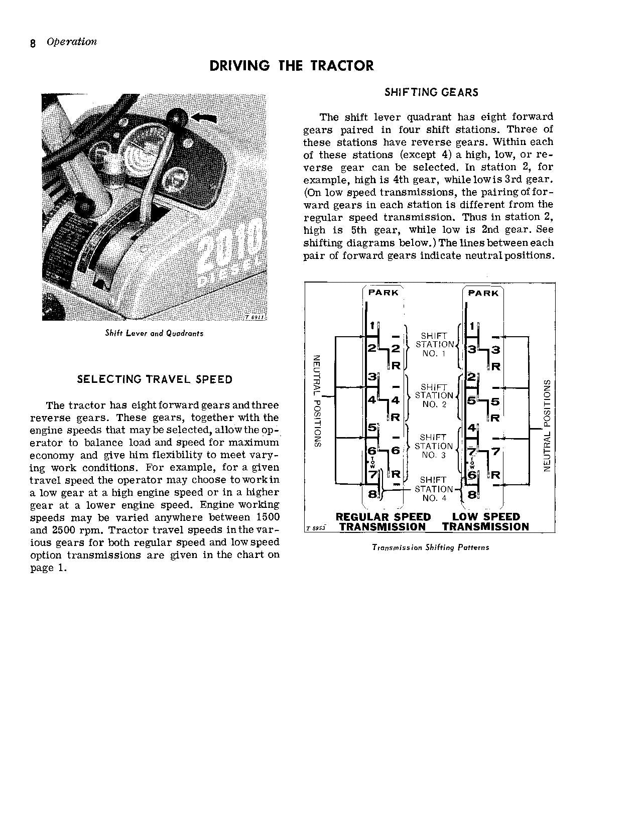 JOHN DEERE 2010 TRACTOR OPERATORS MANUAL OMT19593