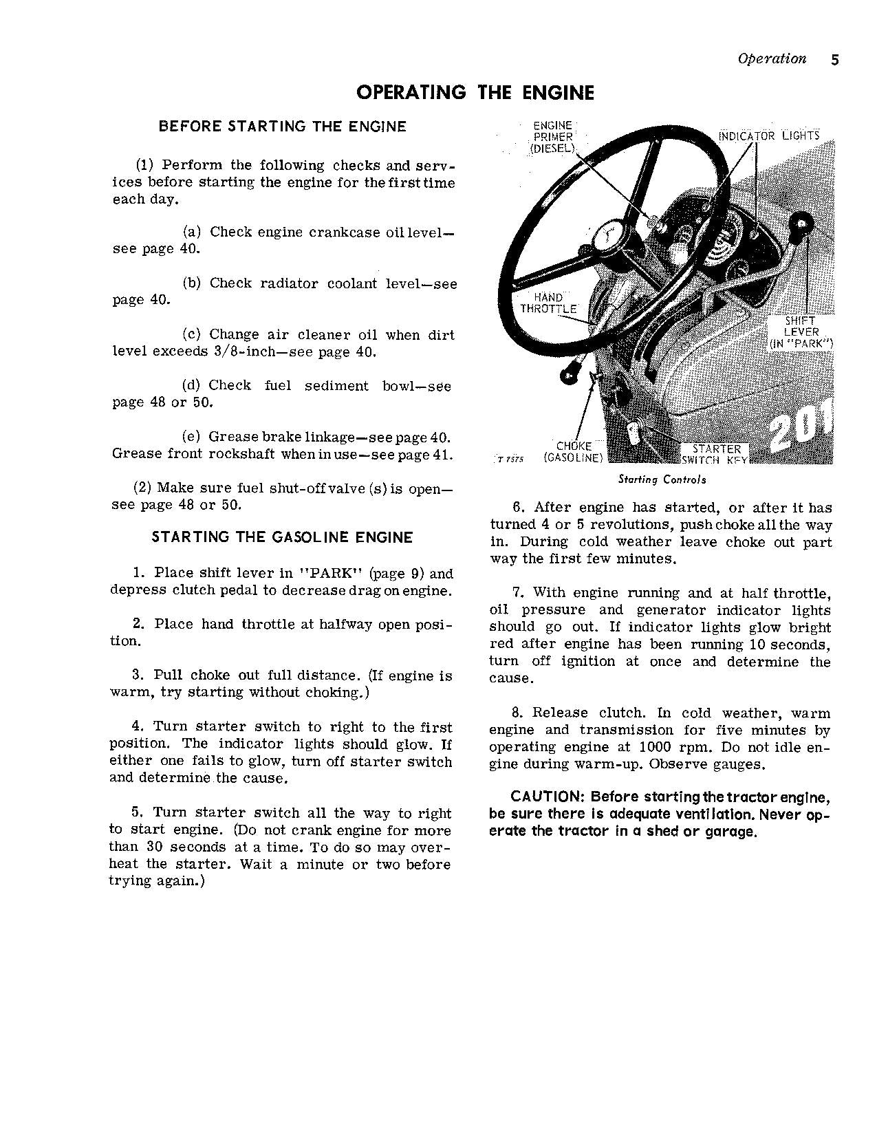 JOHN DEERE 2010 TRACTOR OPERATORS MANUAL OMT19593