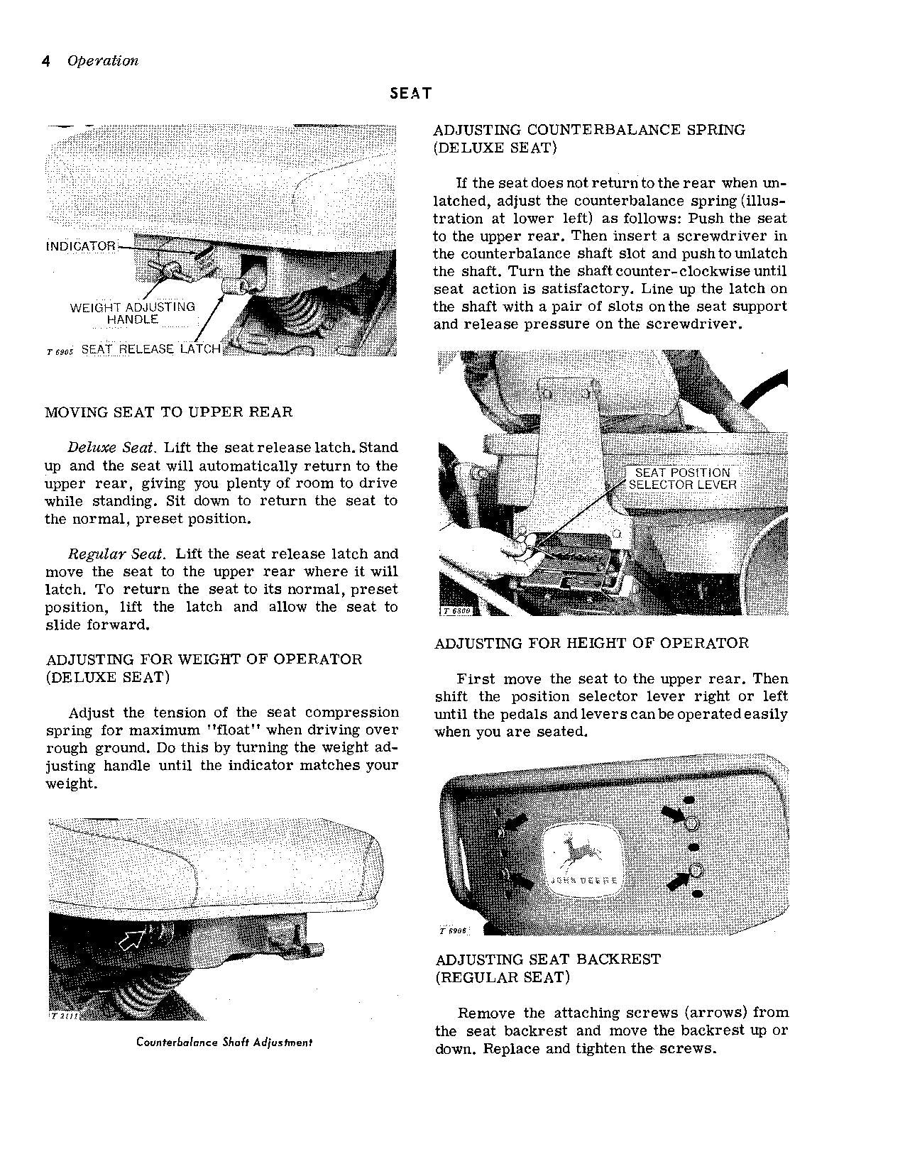 JOHN DEERE 2010 TRACTOR OPERATORS MANUAL OMT19593