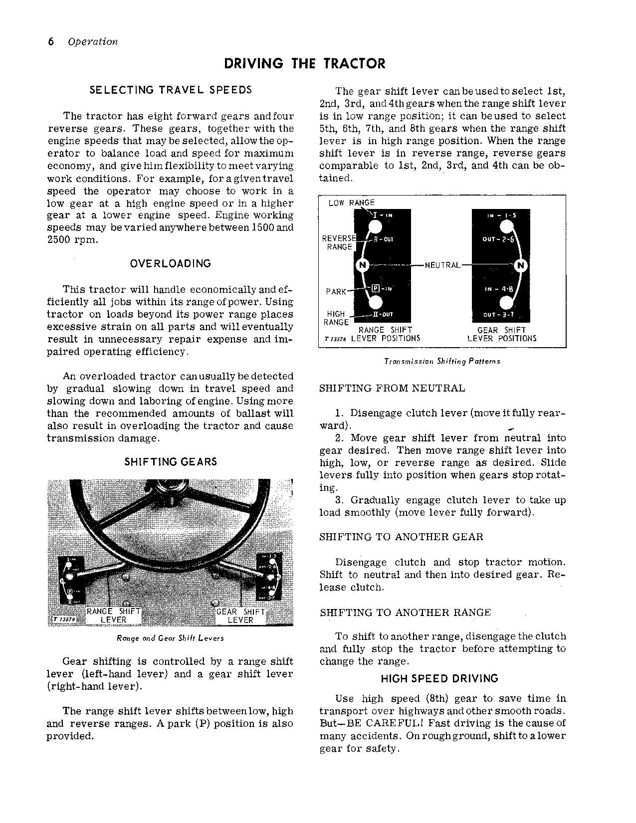 JOHN DEERE 2020 TRACTOR OPERATORS MANUAL Ser. 080197-