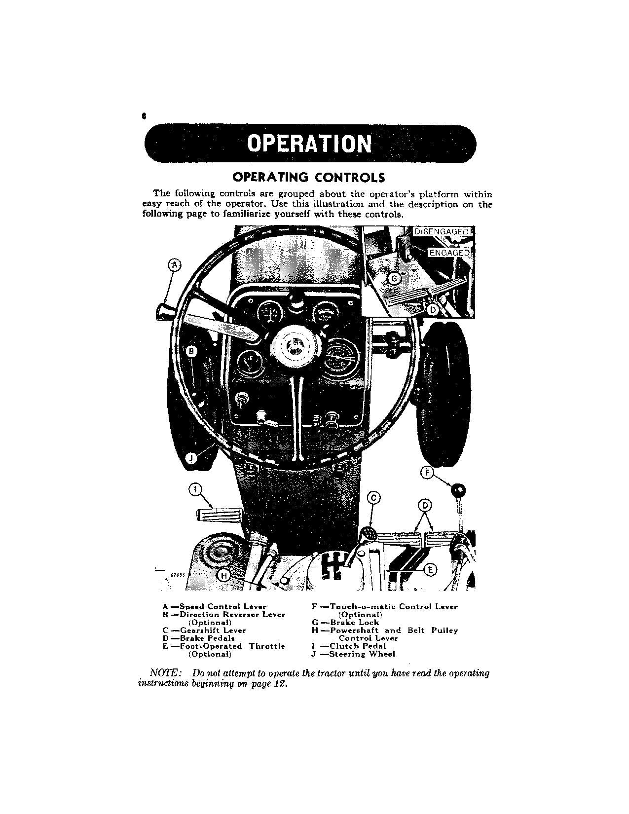 MANUEL D'UTILISATION DU TRACTEUR JOHN DEERE 430 AMÉRIQUE DU NORD