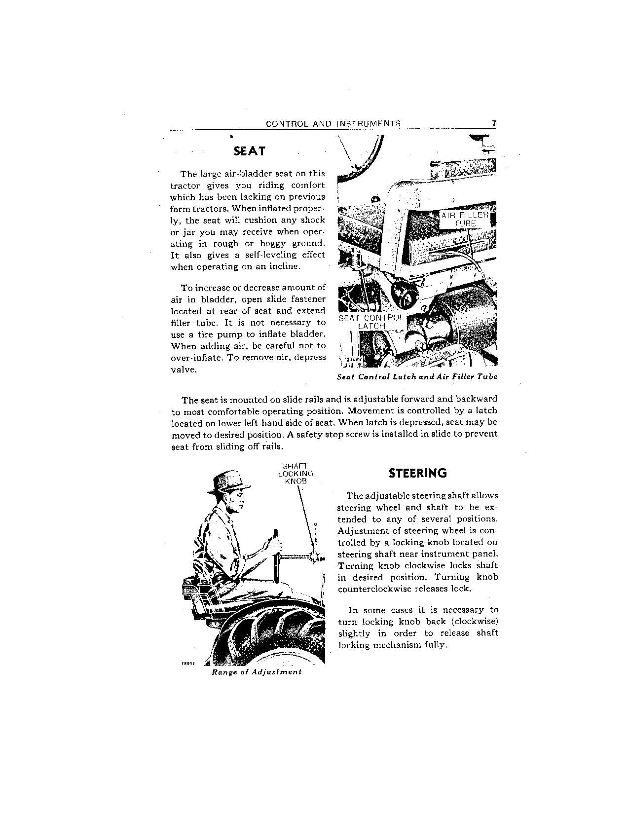 JOHN DEERE M TRACTOR OPERATORS MANUAL