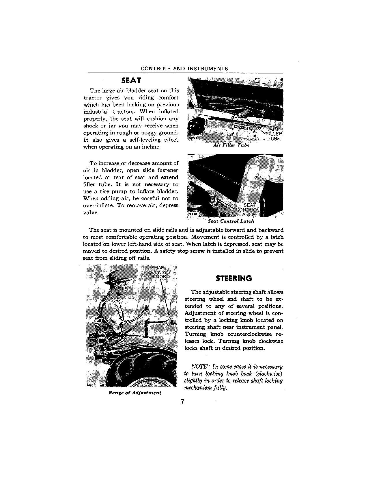 JOHN DEERE MI TRACTOR OPERATORS MANUAL