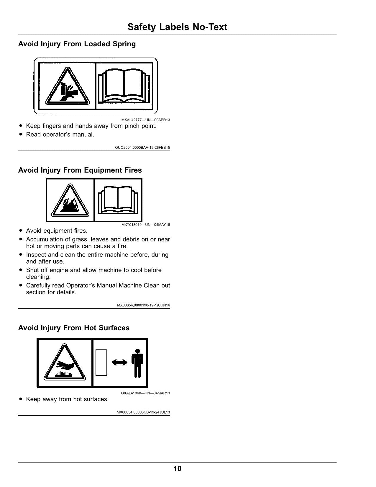 JOHN DEERE X570  X580  X584  X590 TRACTOR OPERATORS MANUAL130001-