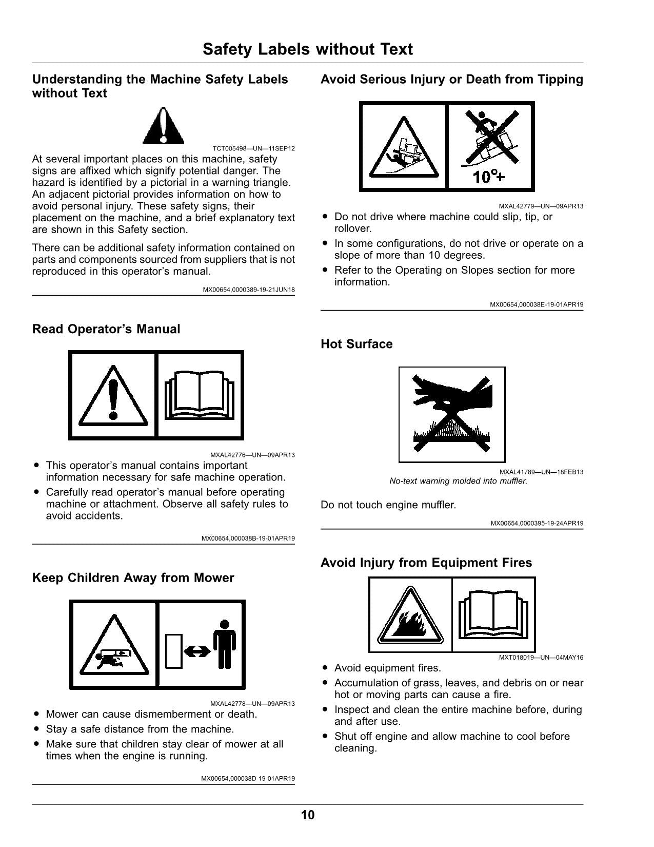 JOHN DEERE X750  X754  X758 TRACTOR OPERATORS MANUAL SER 090001-