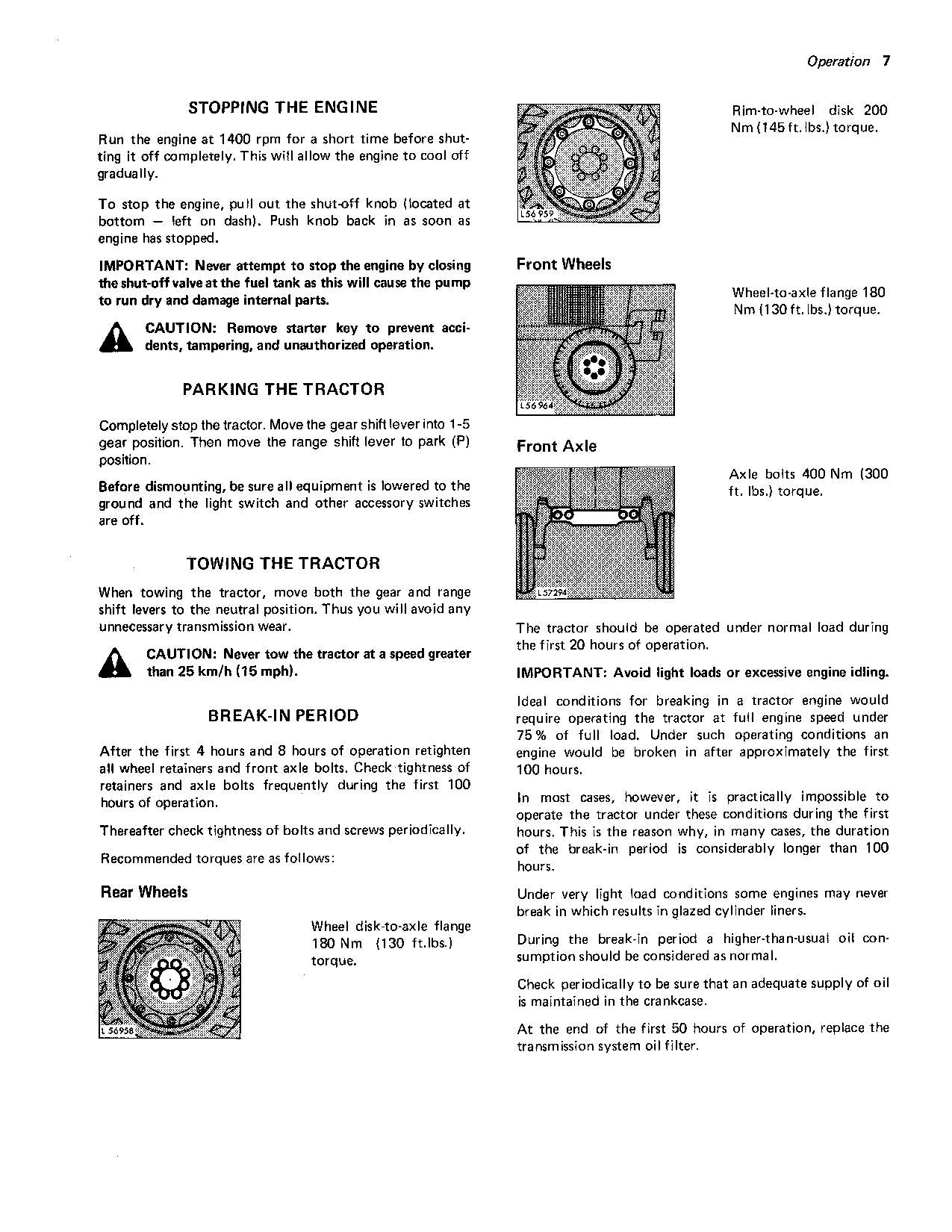 JOHN DEERE 2040 TRACTOR OPERATORS MANUAL