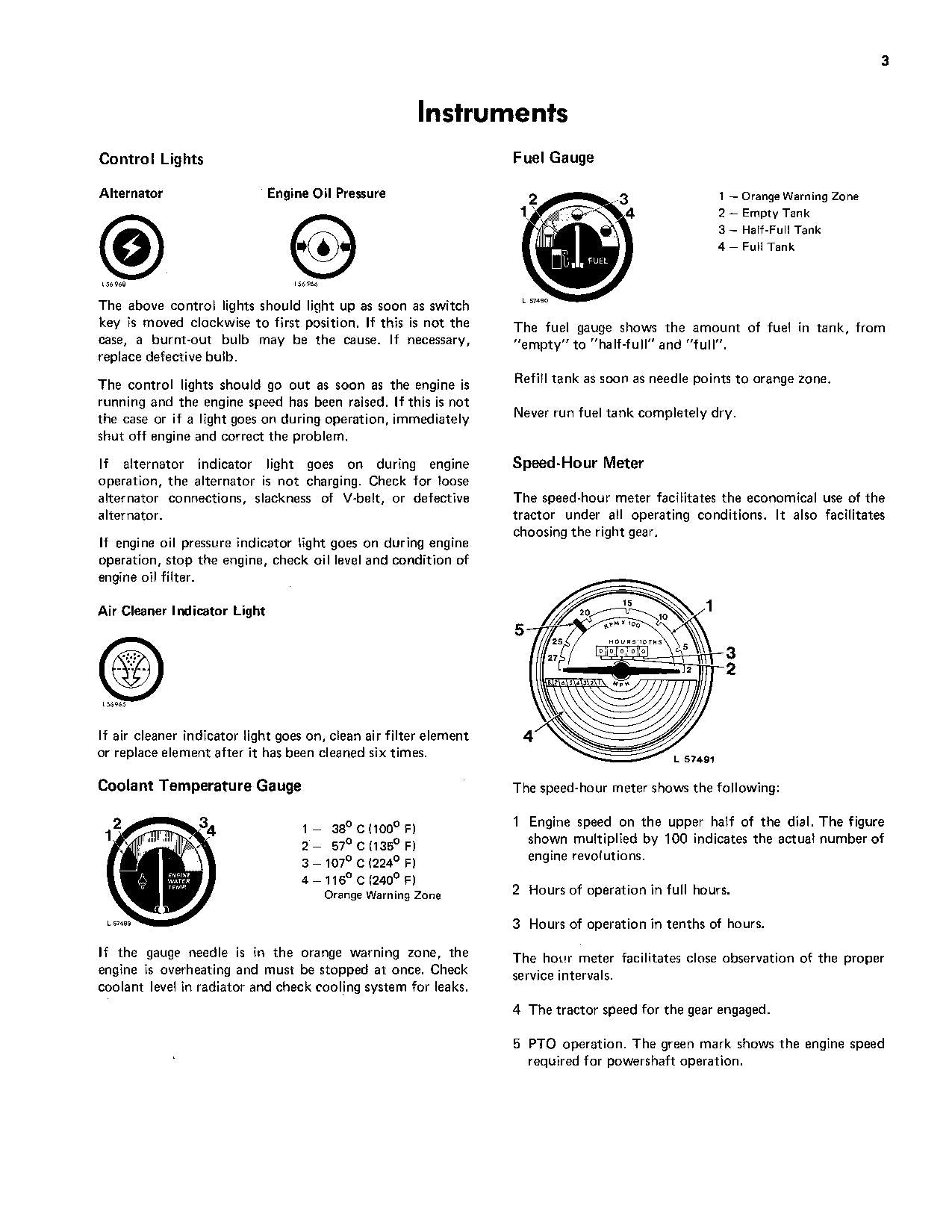 JOHN DEERE 2040 TRACTOR OPERATORS MANUAL