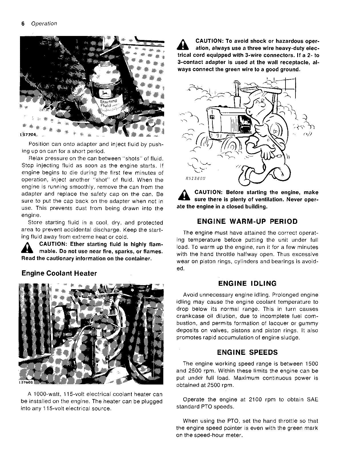 JOHN DEERE 1530 TRACTOR OPERATORS MANUAL