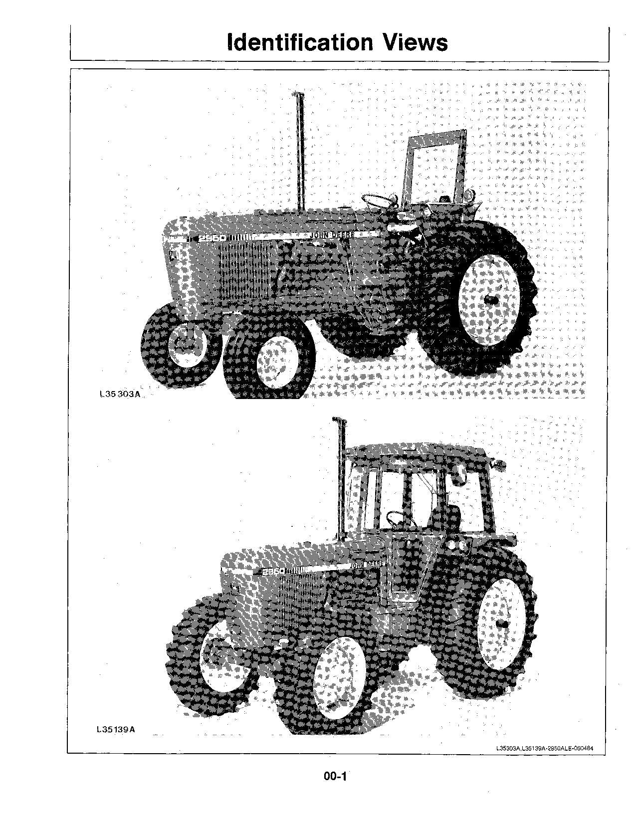 JOHN DEERE 2950 TRAKTOR BEDIENUNGSANLEITUNG