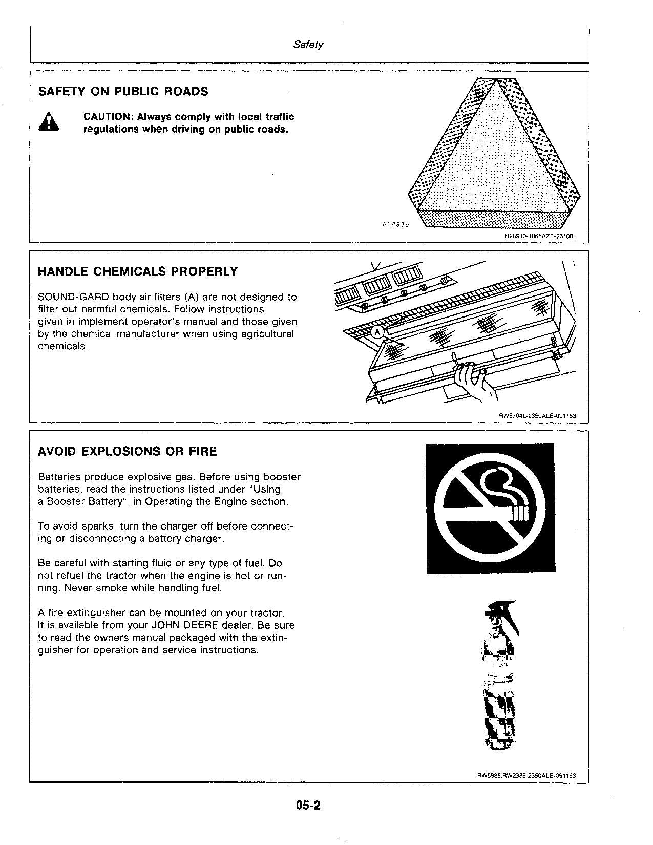 JOHN DEERE 2750 INDUSTRIAL EQUIPMENT TRACTOR OPERATORS MANUAL NORTH AMERICA