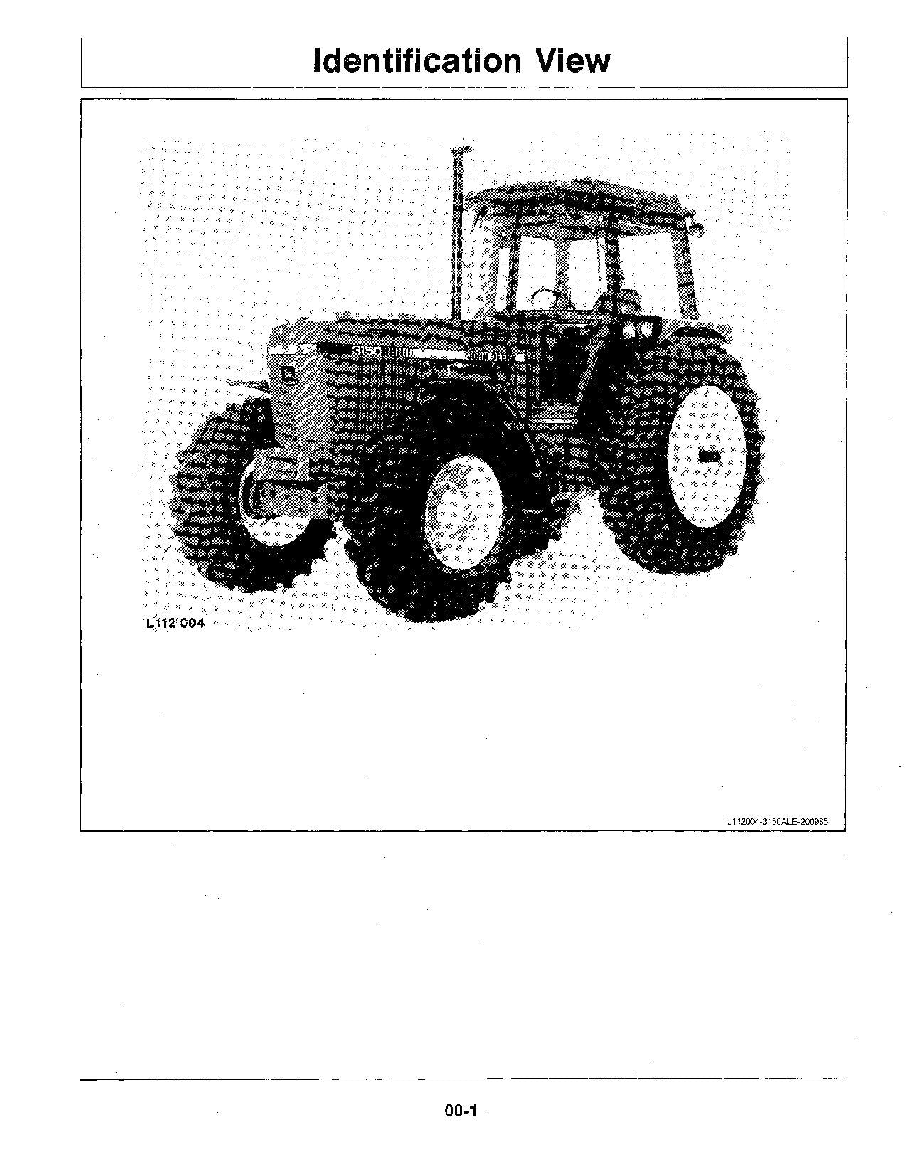 JOHN DEERE 3150 TRAKTOR-BETRIEBSHANDBUCH