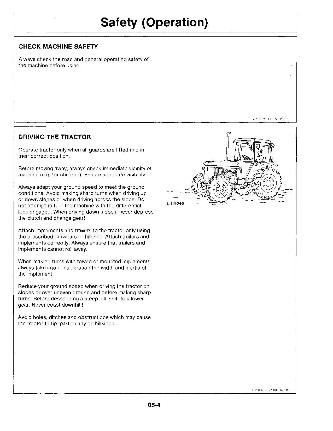 JOHN DEERE 2155 2355 2555 2755 TRACTOR OPERATORS MANUAL