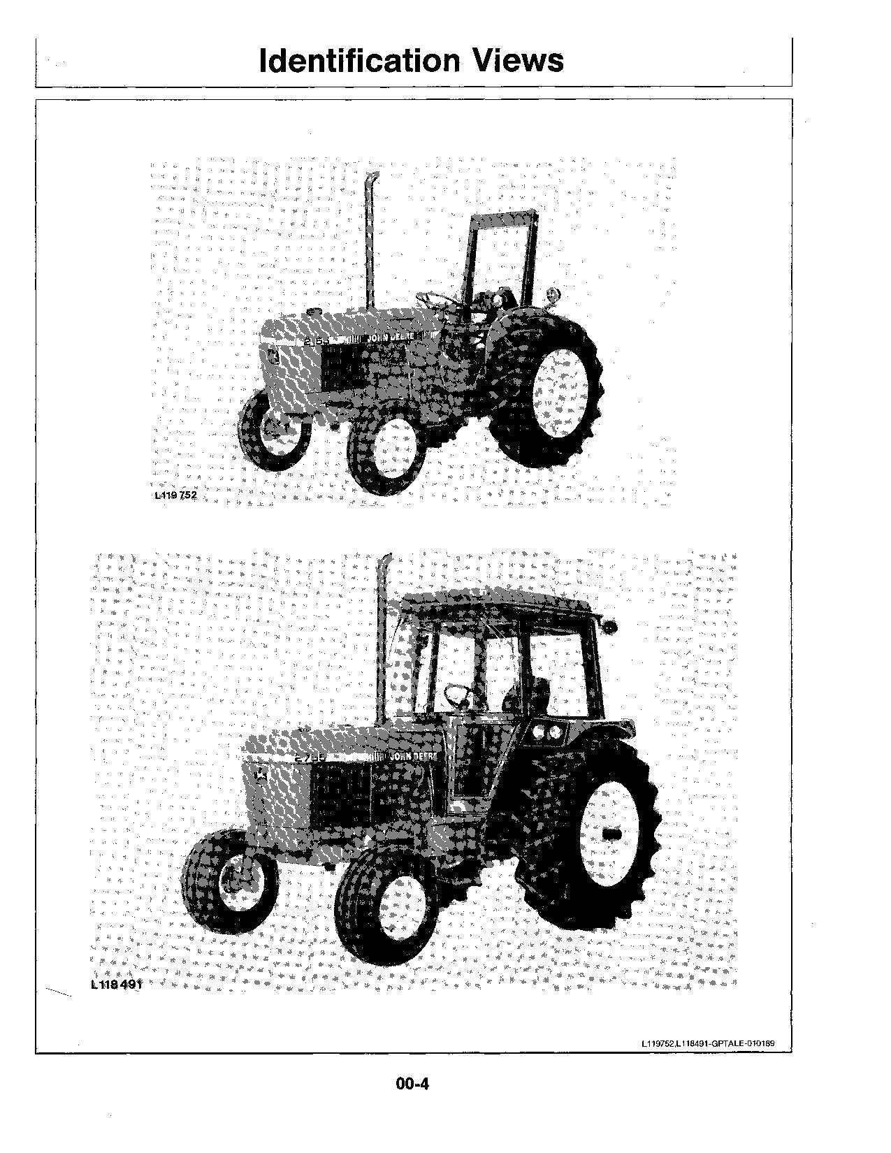 MANUEL D'UTILISATION DU TRACTEUR JOHN DEERE 2155 2355 2555 2755