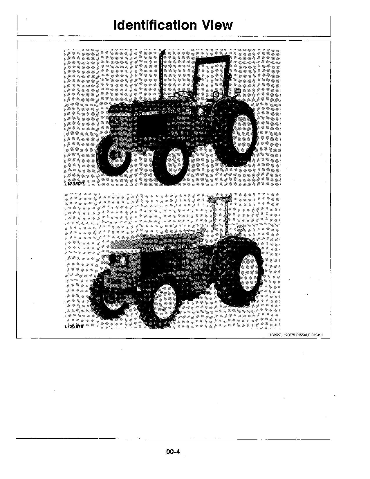 JOHN DEERE 2155 2355N TRACTOR OPERATORS MANUAL 735000L-