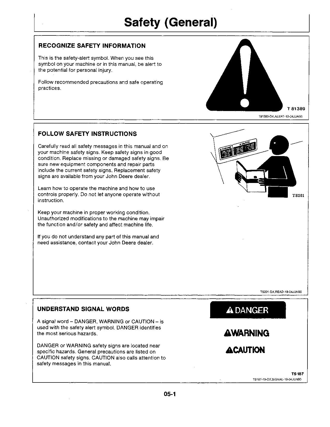 JOHN DEERE 2855N 2755 TRACTOR OPERATORS MANUAL 728000-