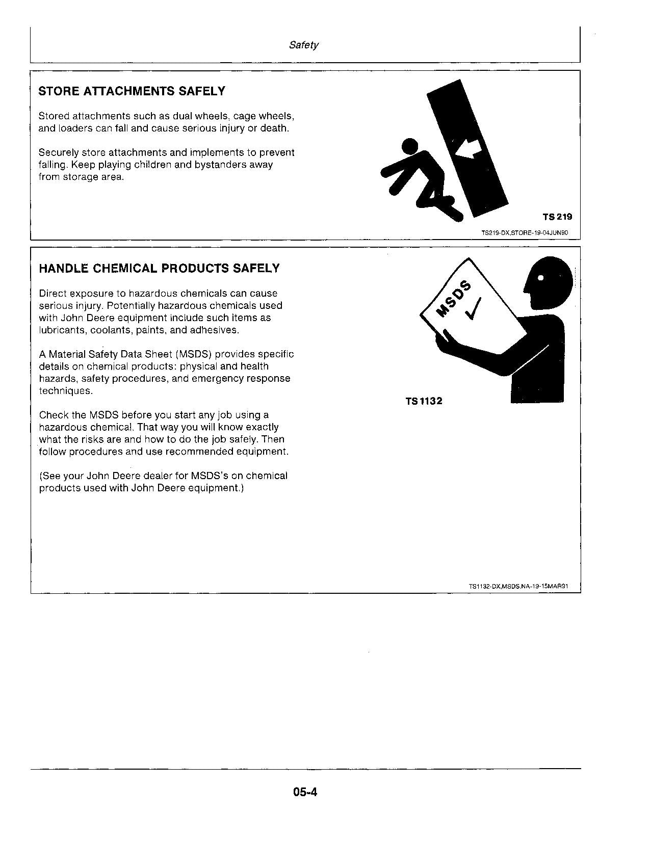 JOHN DEERE 2155 2355 2555 TRACTOR OPERATORS MANUAL