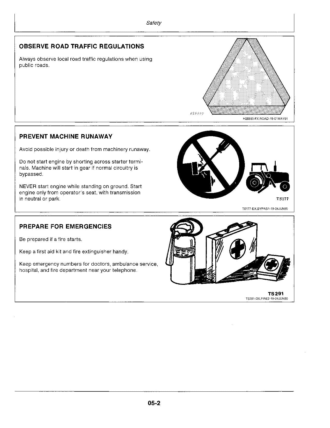 JOHN DEERE 2155 2355 2555 TRACTOR OPERATORS MANUAL