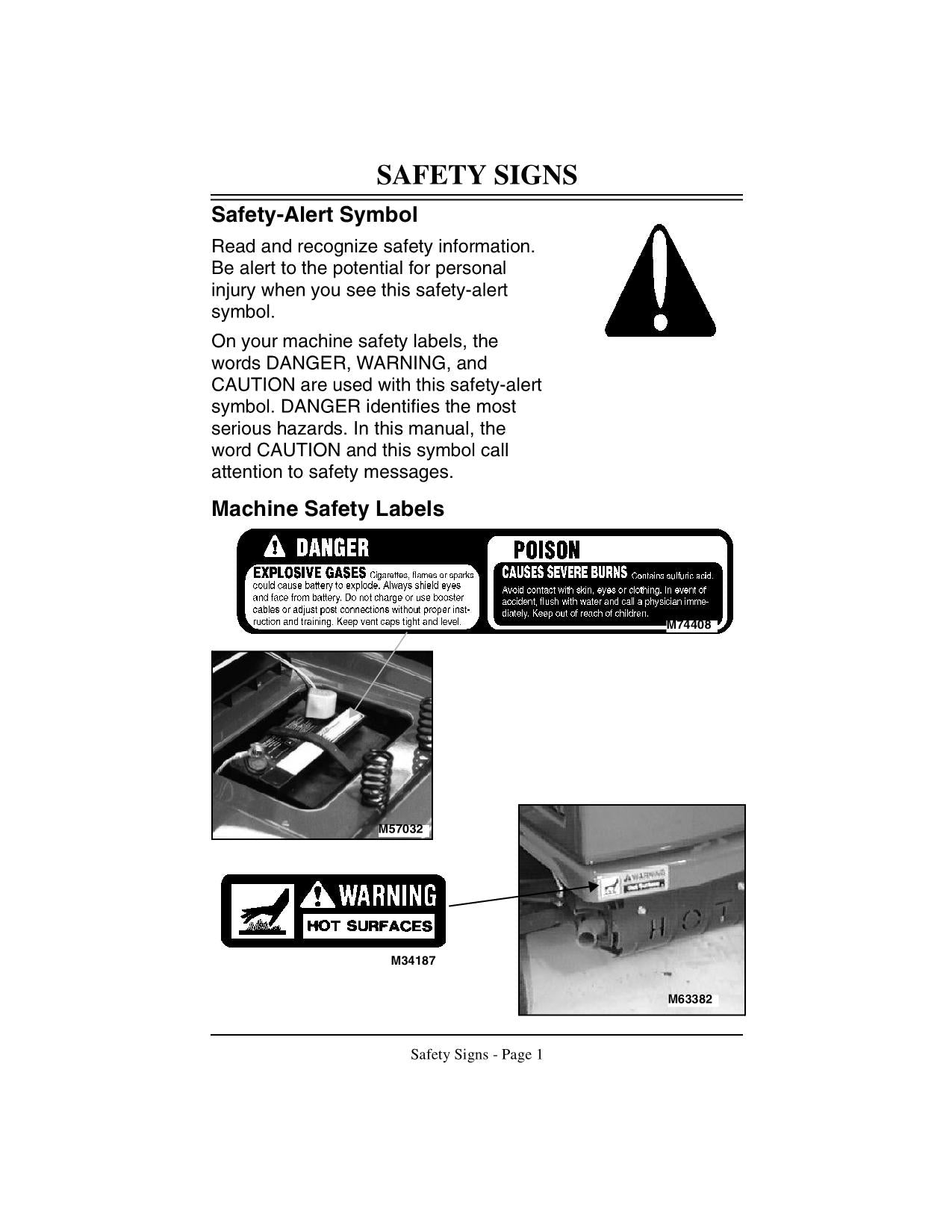 JOHN DEERE STX38 STX46 TRAKTOR-BETRIEBSHANDBUCH 210001-270000