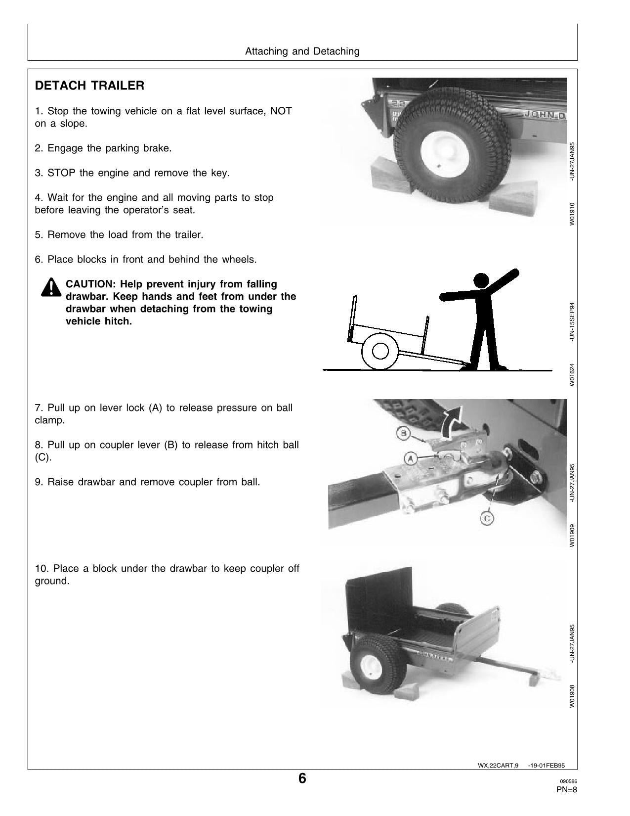 JOHN DEERE 22 TRACTOR OPERATORS MANUAL