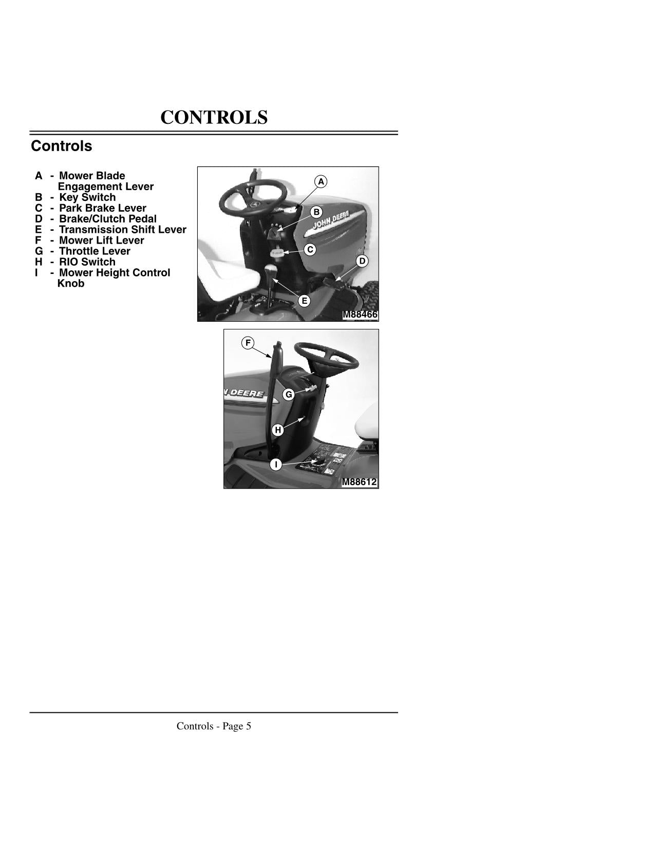 MANUEL D'UTILISATION DU TRACTEUR JOHN DEERE LT133 ÉDITION SPÉCIALE