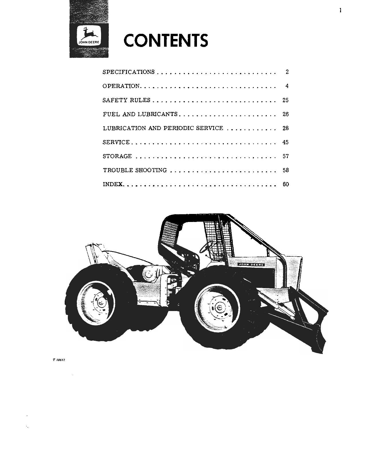 MANUEL D'UTILISATION DU DÉBUSQUEUR JOHN DEERE 440A