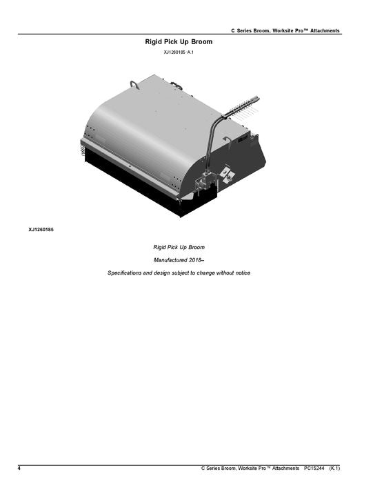 JOHN DEERE SKID STEER PARTS CATALOG MANUAL