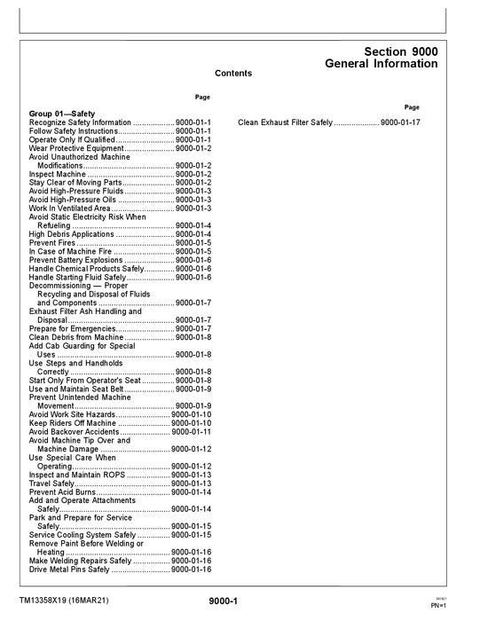 JOHN DEERE 700K CRAWLER DOZER OPERATION TEST SERVICE MANUAL #1