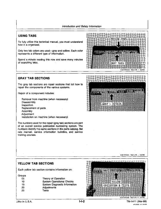 JOHN DEERE 400G CRAWLER-BETRIEBSTEST-SERVICEHANDBUCH