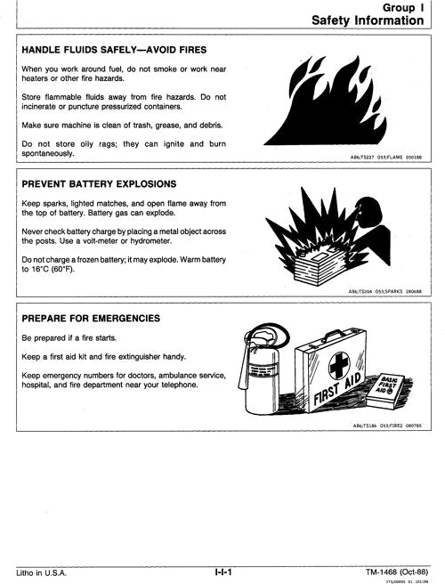 JOHN DEERE 410B 510B 410C 510C BACKHOE OPERATION TEST SERVICE MANUAL TM1468