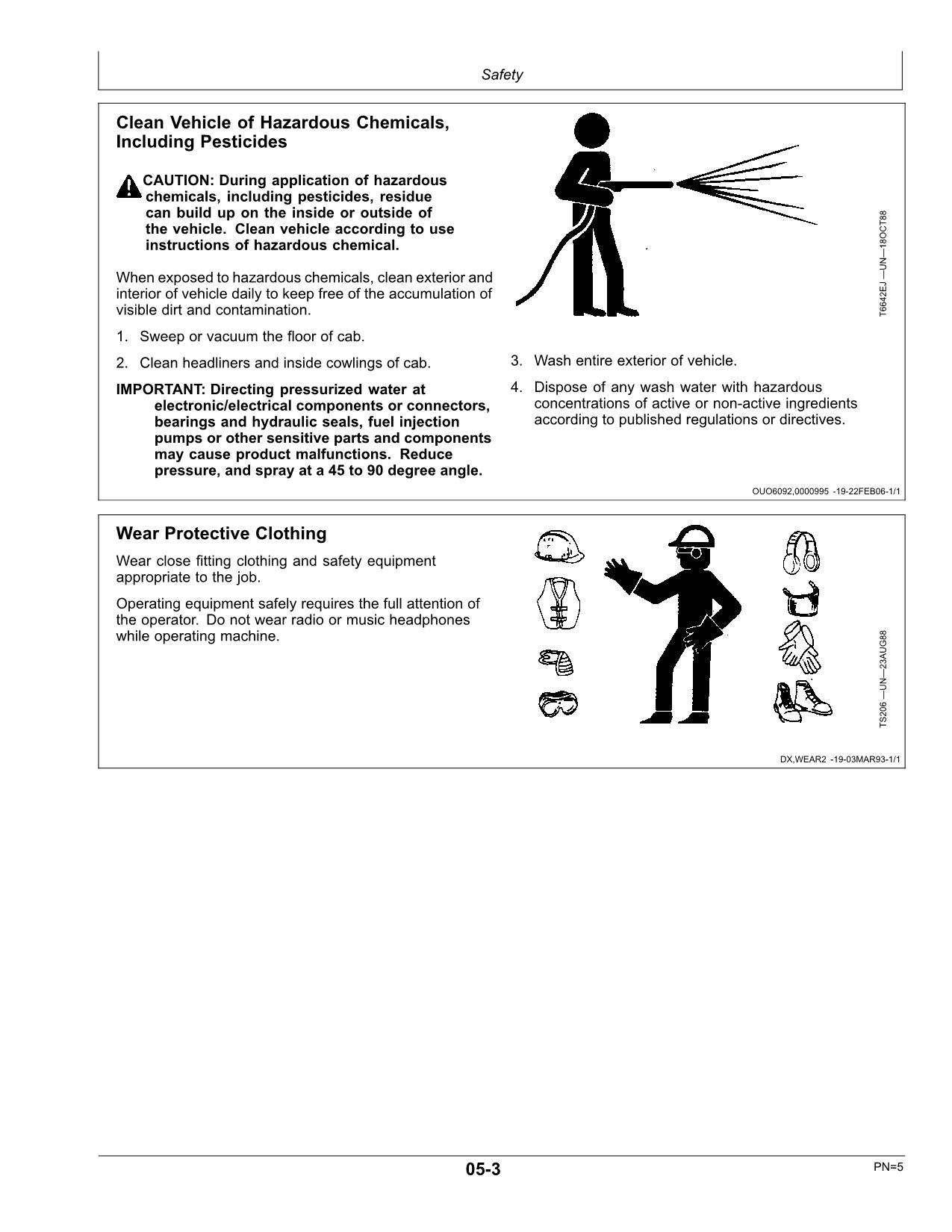 JOHN DEERE 4730 SPRAYER OPERATORS MANUAL