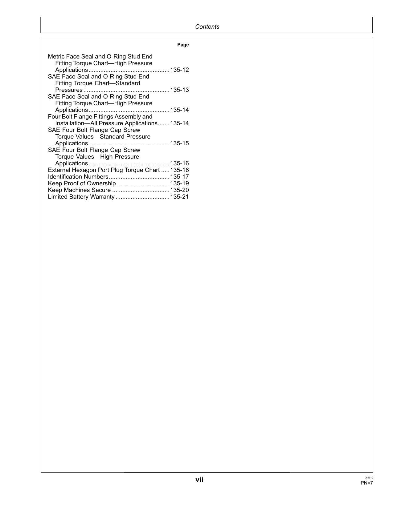 JOHN DEERE 4930 SPRAYER OPERATORS MANUAL #2