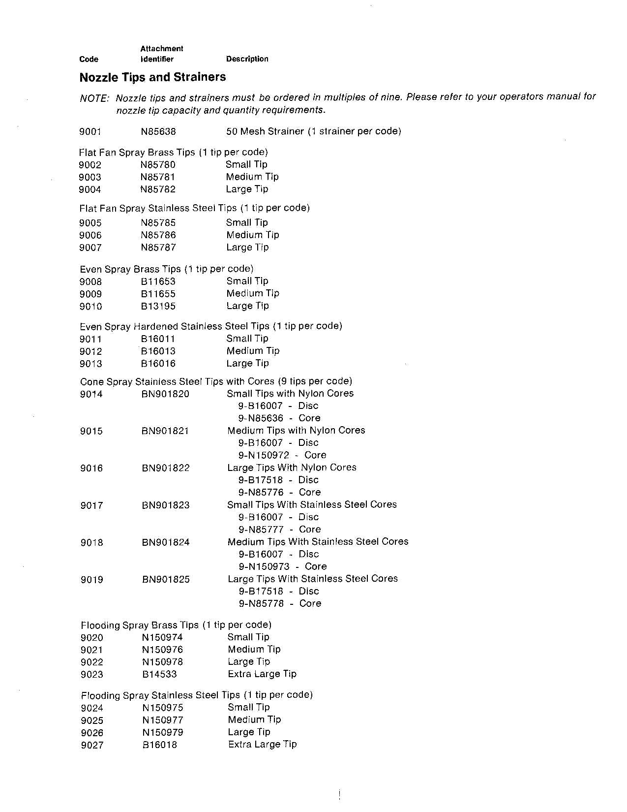 JOHN DEERE 550 SPRAYER OPERATORS MANUAL #2