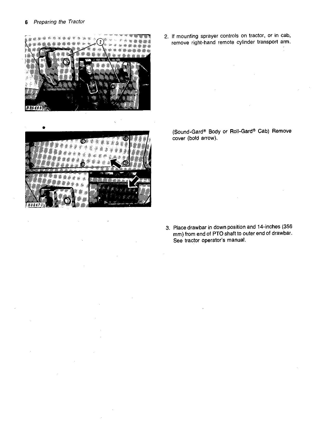 JOHN DEERE 550 SPRAYER OPERATORS MANUAL #3