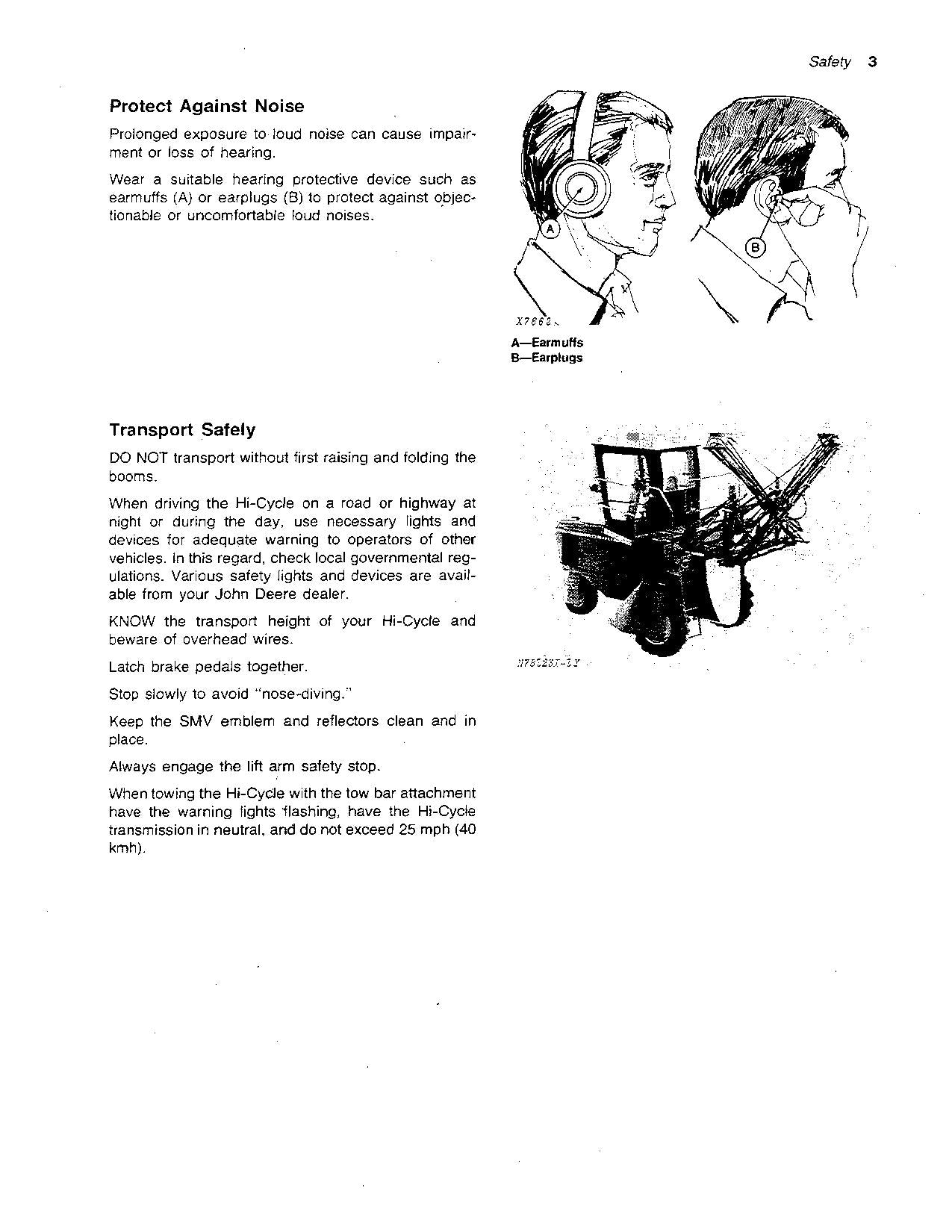 JOHN DEERE 6000 SPRAYER OPERATORS MANUAL #3