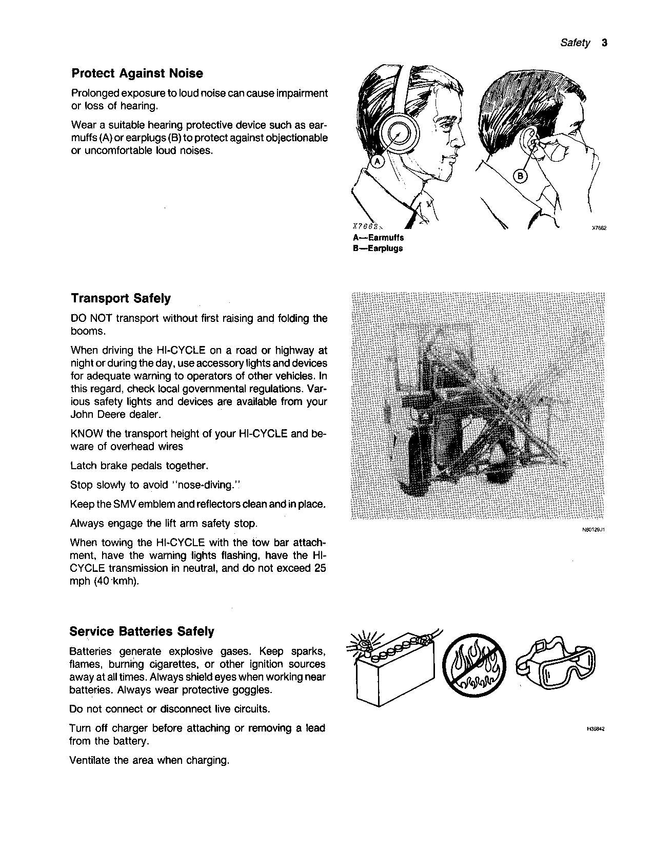 JOHN DEERE 6000 SPRAYER OPERATORS MANUAL #4