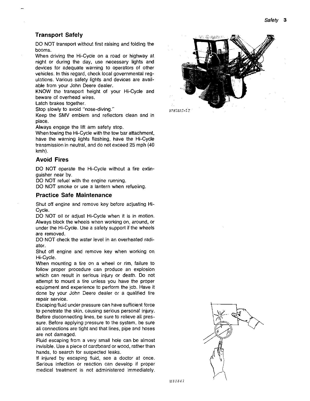 MANUEL D'UTILISATION DU PULVÉRISATEUR JOHN DEERE 6000 #5