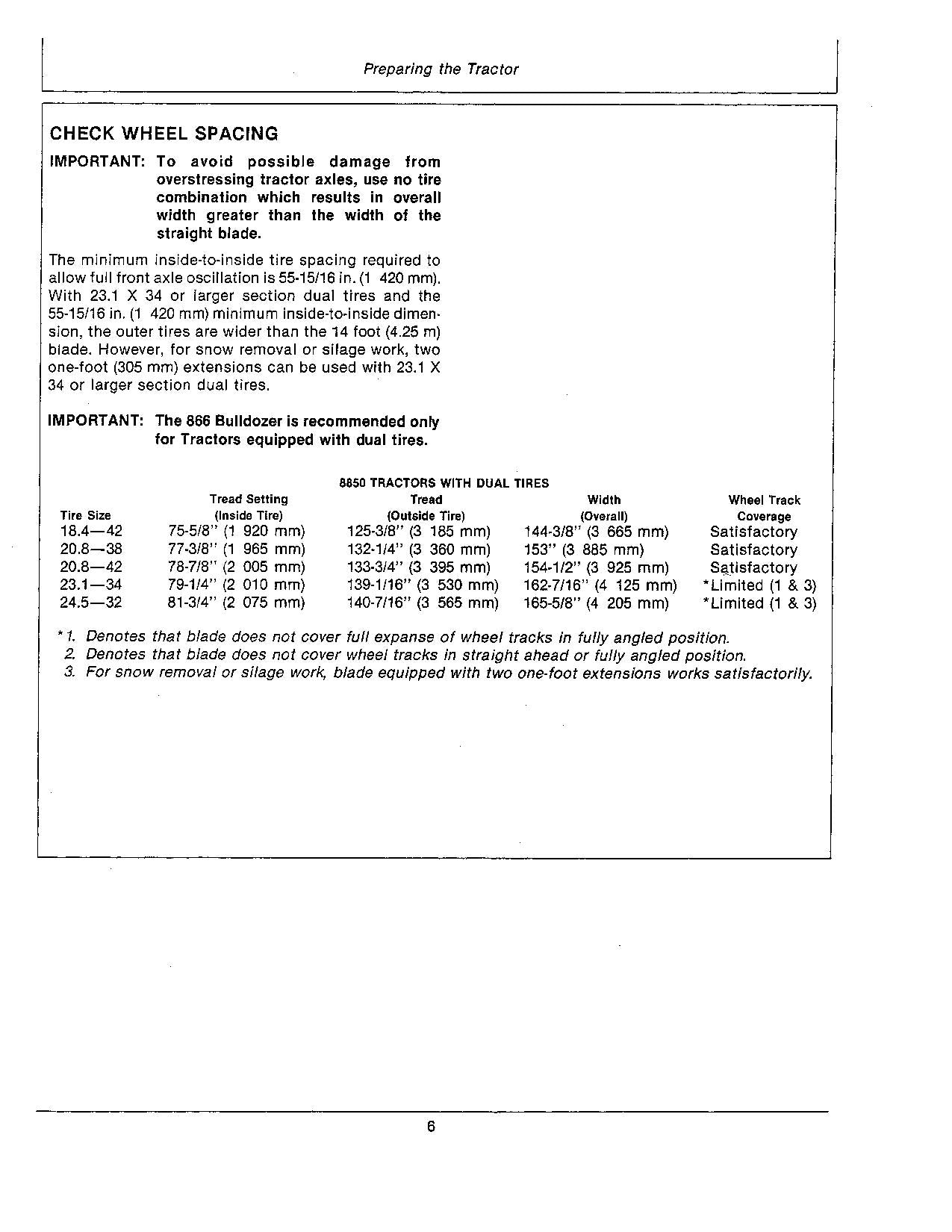 JOHN DEERE 866 AG BULLDOZER OPERATORS MANUAL