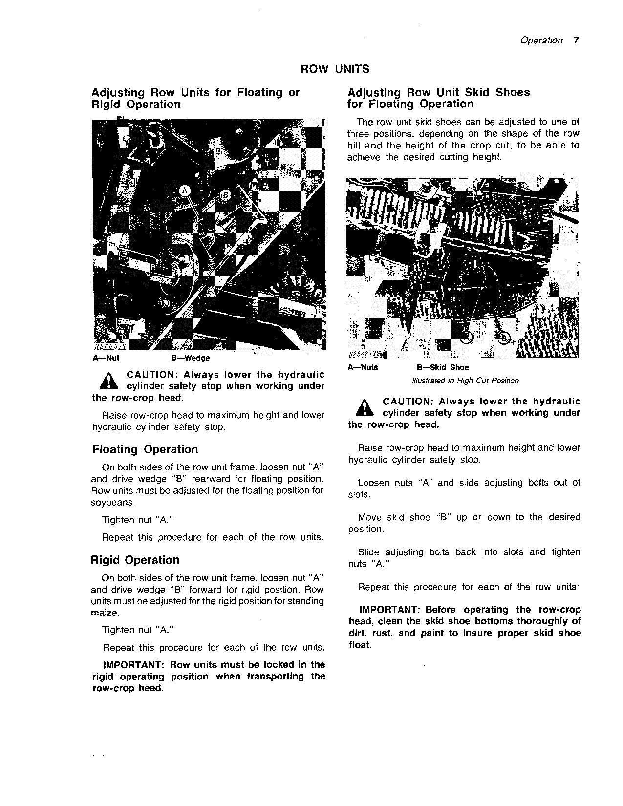 MANUEL D'UTILISATION DE L'ÉPAVEUSE JOHN DEERE 453 454 554 653 654 853 #1