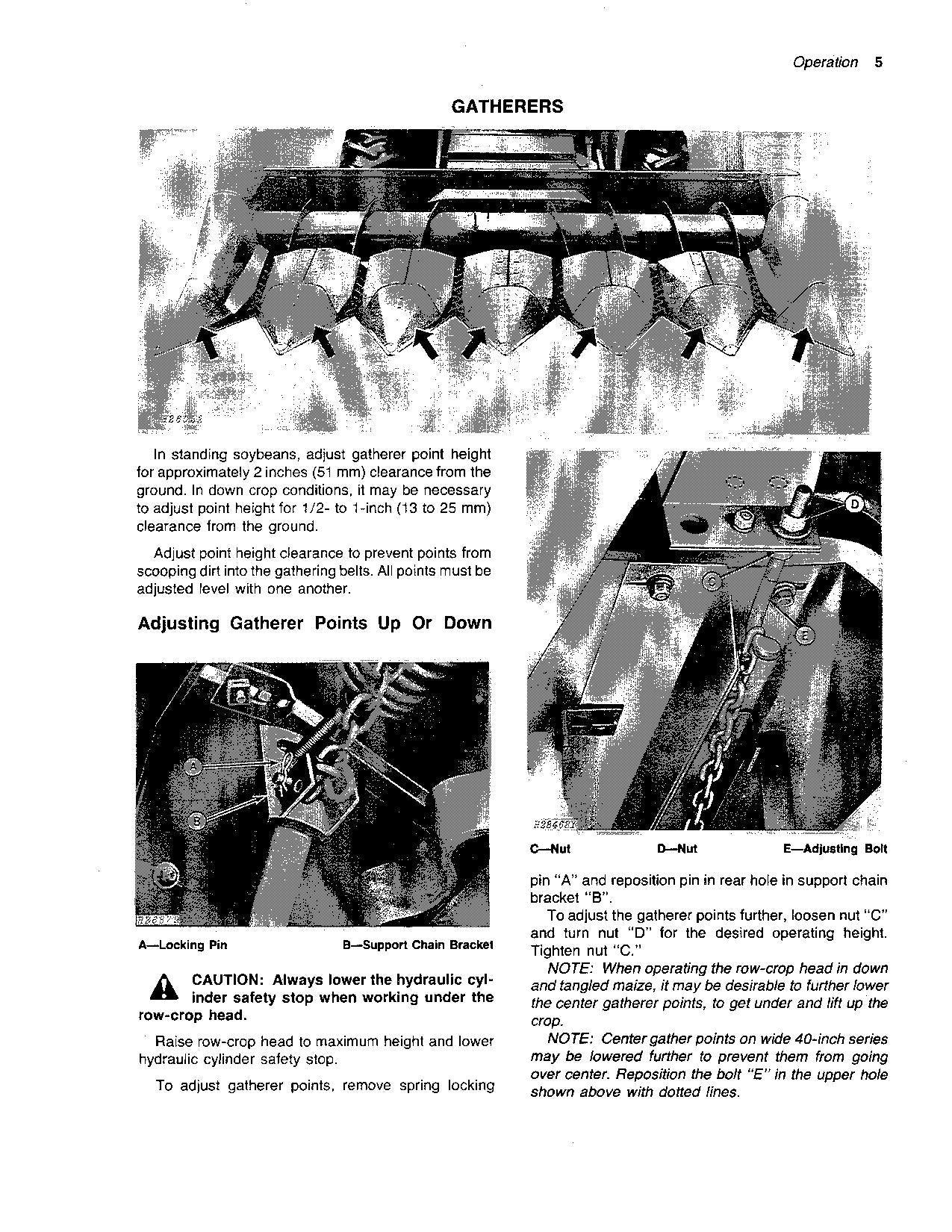 MANUEL D'UTILISATION DE L'ÉPAVEUSE JOHN DEERE 453 454 554 653 654 853 #1