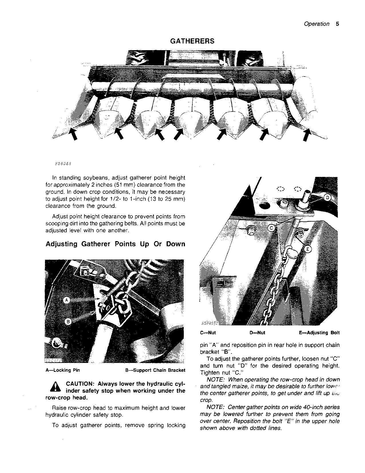 MANUEL D'UTILISATION DE L'ÉPAVEUSE JOHN DEERE 453 454 554 653 654 853 #2