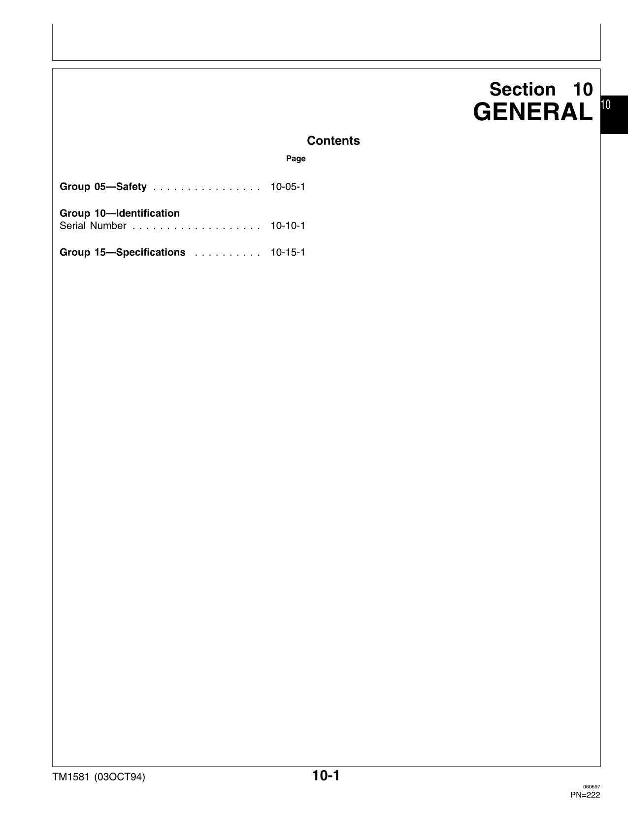 JOHN DEERE 200 218 213 215 216 220 222 224 HEADER-SERVICEHANDBUCH